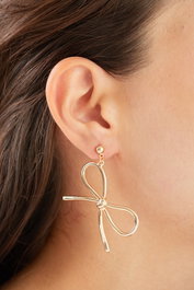 Heliophilia Silver Pendientes de Metal Dorados ELKGC68394A